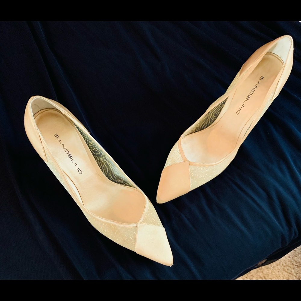 Gold heels